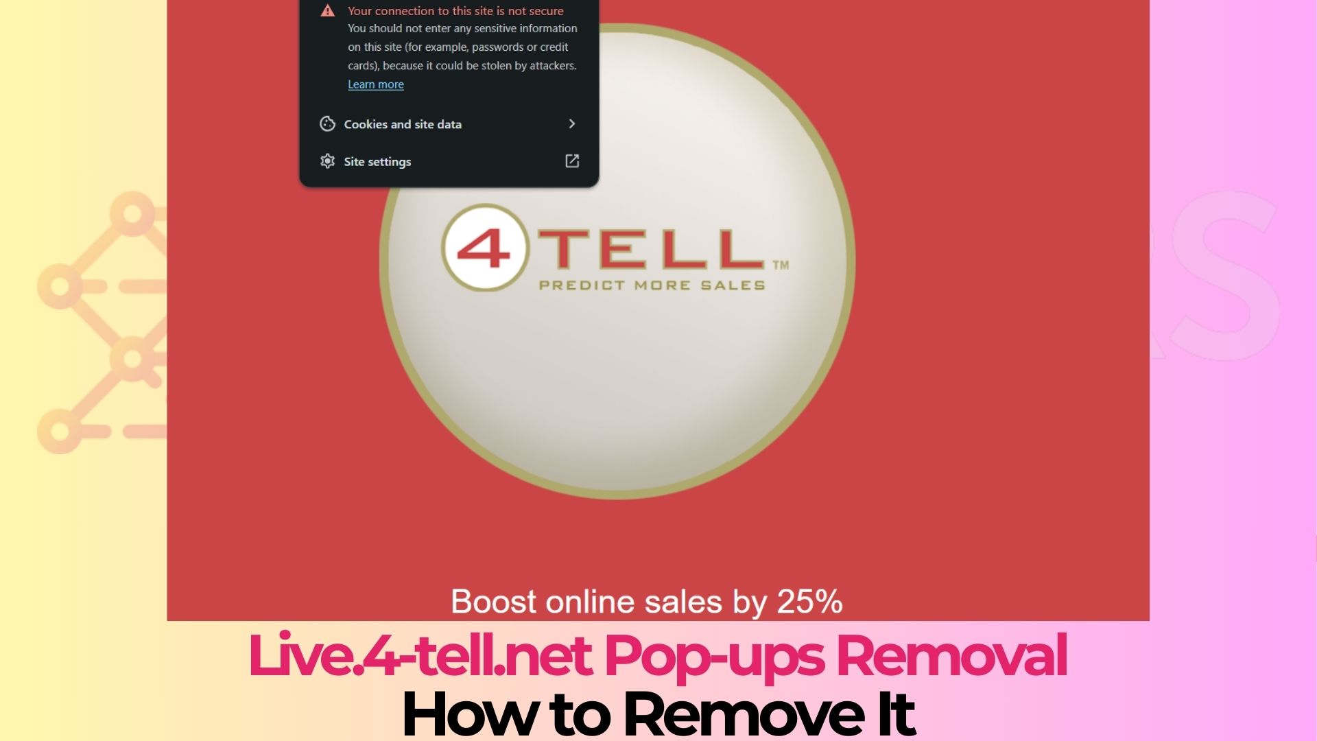 Live.4-tell.net Virus Redirects - How to Remove It [Fix]