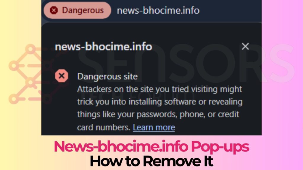 News-bhocime.info Pop-up Notifications Removal Guide