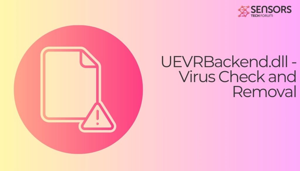 UEVRBackend.dll - Virus Check