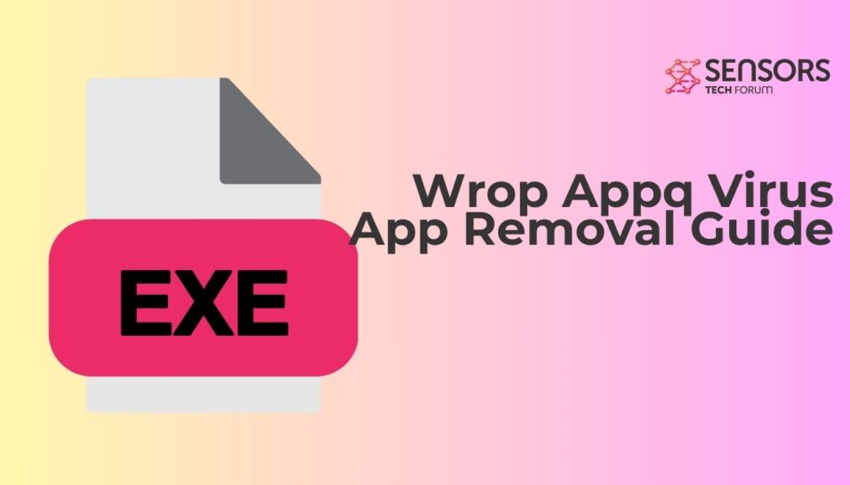 Aplicación Wrop Appq Virus - Cómo quitar