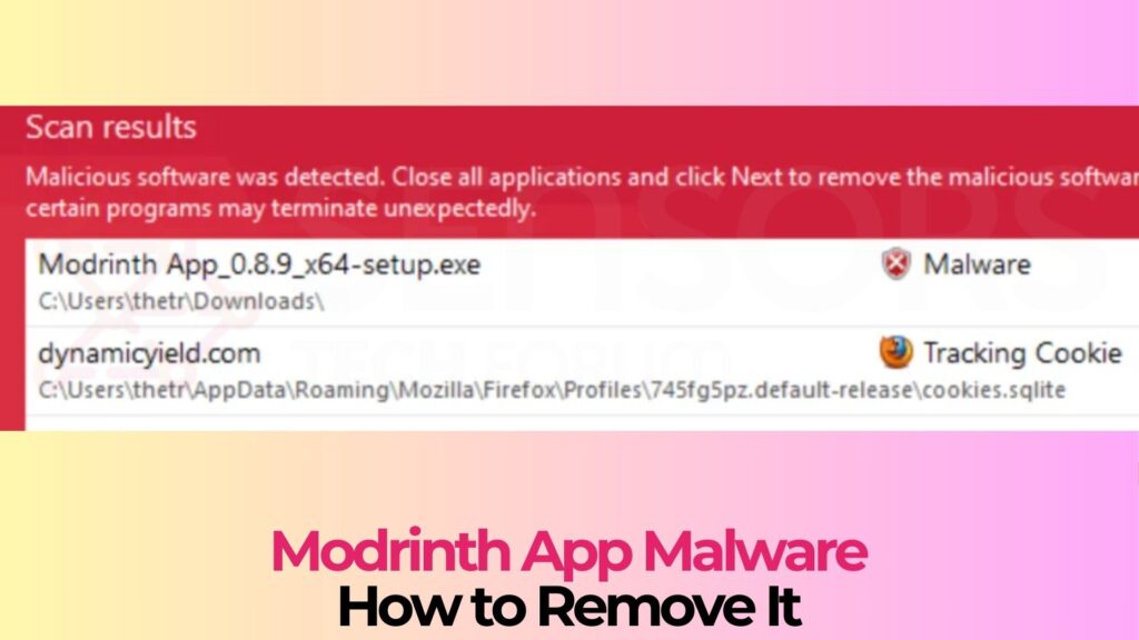 Modrinth App Virus - How to Remove It 