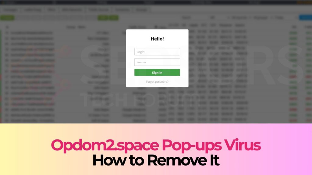 Opdom2.space Pop-ups Virus - Removal Guide