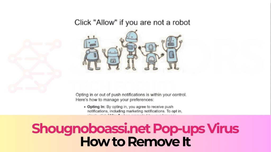 Shougnoboassi.net Ads Virus - Removal Steps