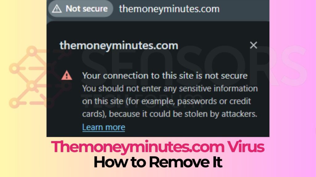 Themoneyminutes.com Pop-up Ads Virus - Removal Guide