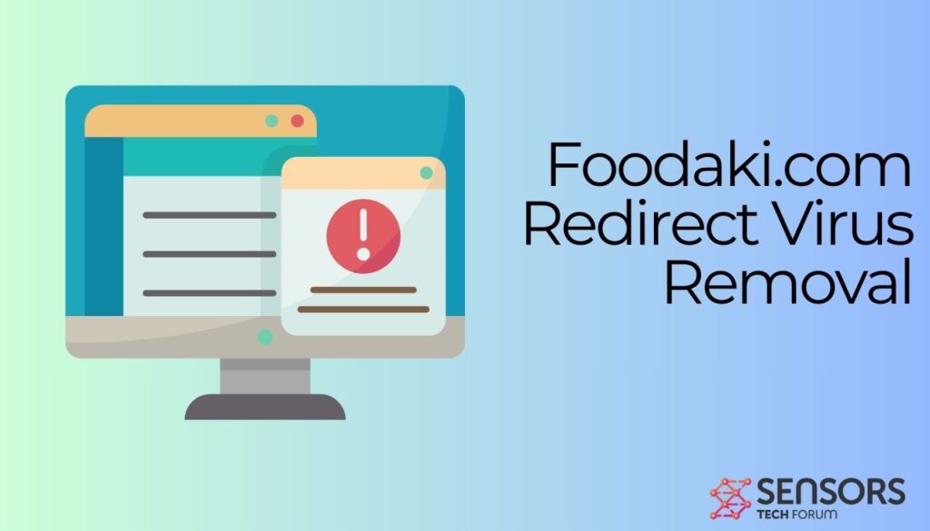 Foodaki.com Redirect Virus Removal