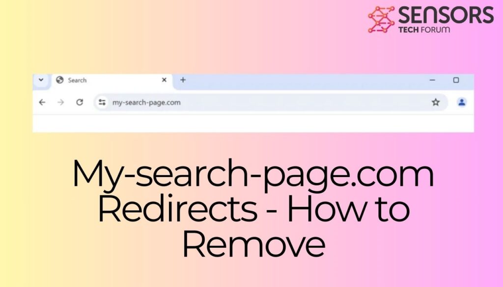 My-search-page.com Redirects