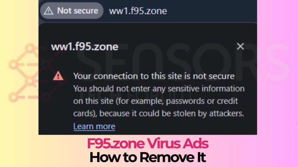 F95.zone Ads Virus - How to Remove It 