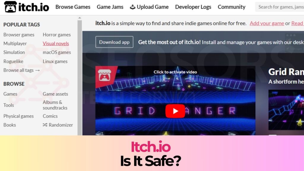 Itch.io - Is It Safe? [Solved]