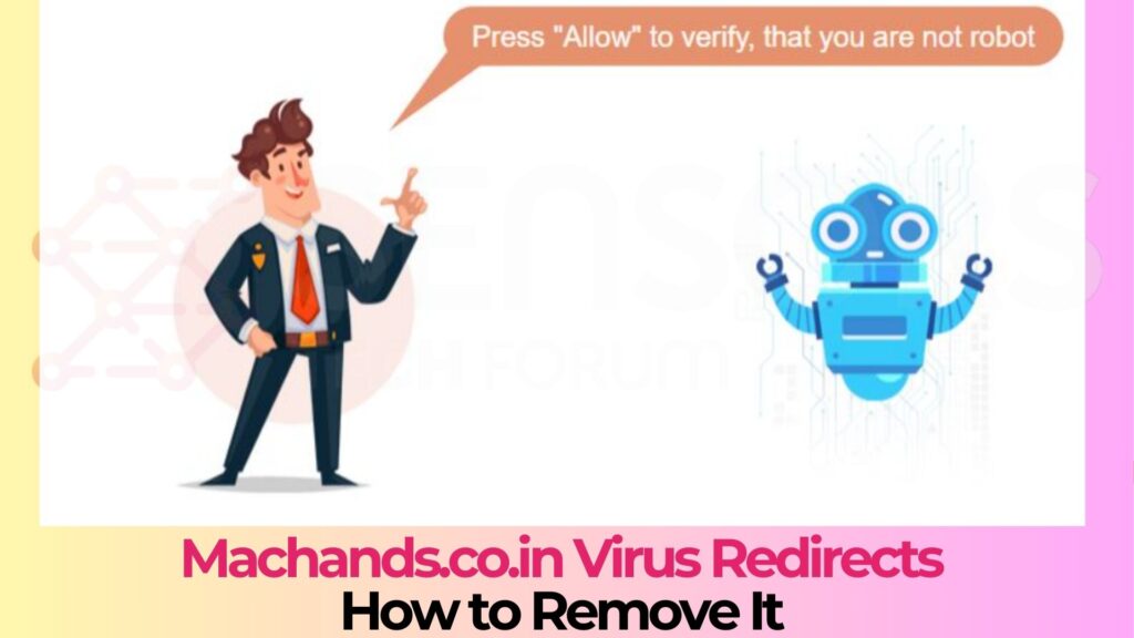 Machands.co.in Pop-ups Virus - Removal Guide
