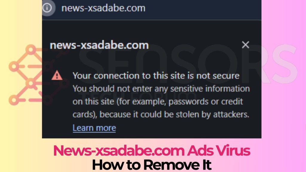 News-xsadabe.com Pop-ups Virus - Removal Guide [Fix]