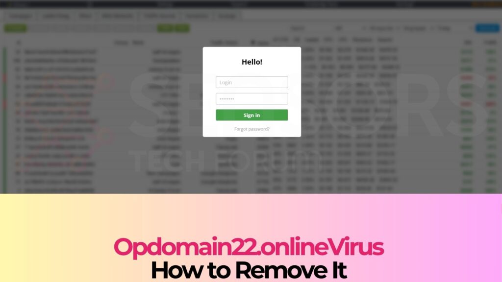 Opdomain22.online Virus - How to Remove It [Fix]