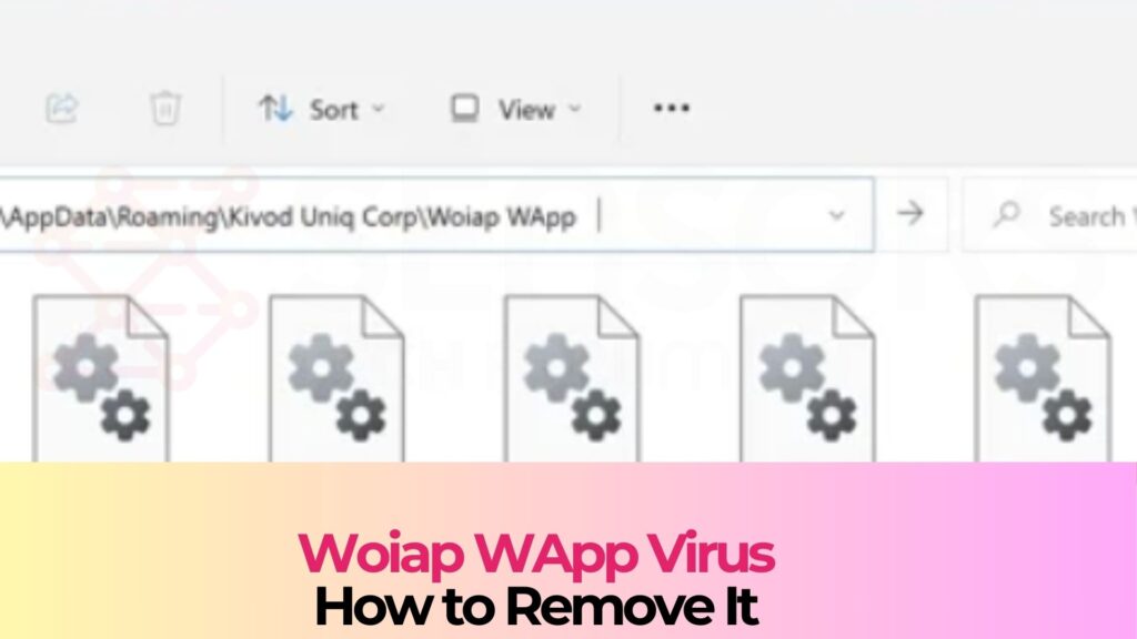 Woiap WApp Virus Removal Steps