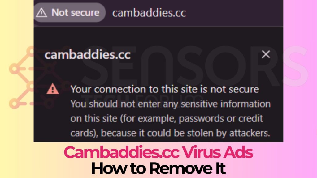 Cambaddies.cc Notifications Virus - Removal Guide