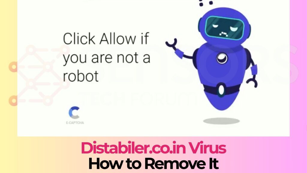 Distabiler.co.in Pop-up Notifications Virus - Removal Guide