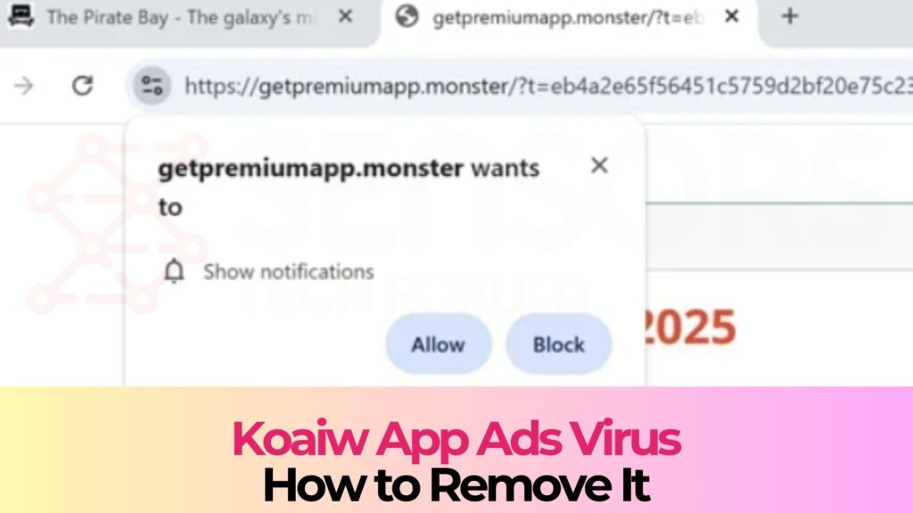 Koaiw App Virus - How to Remove It