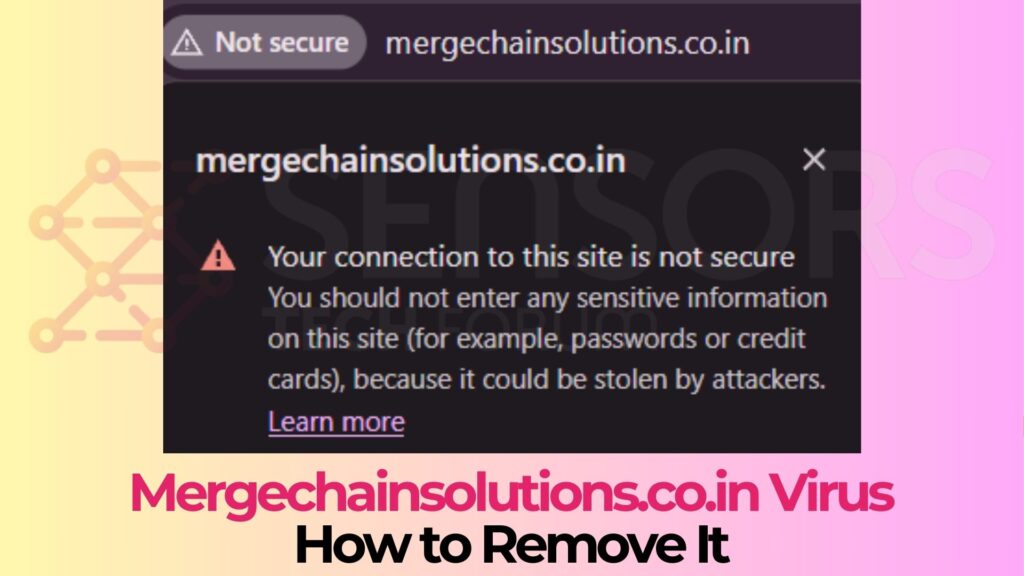 Mergechainsolutions.co.in Pop-up Notifications - Removal Guide