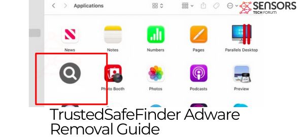 TrustedSafeFinder Adware Removal