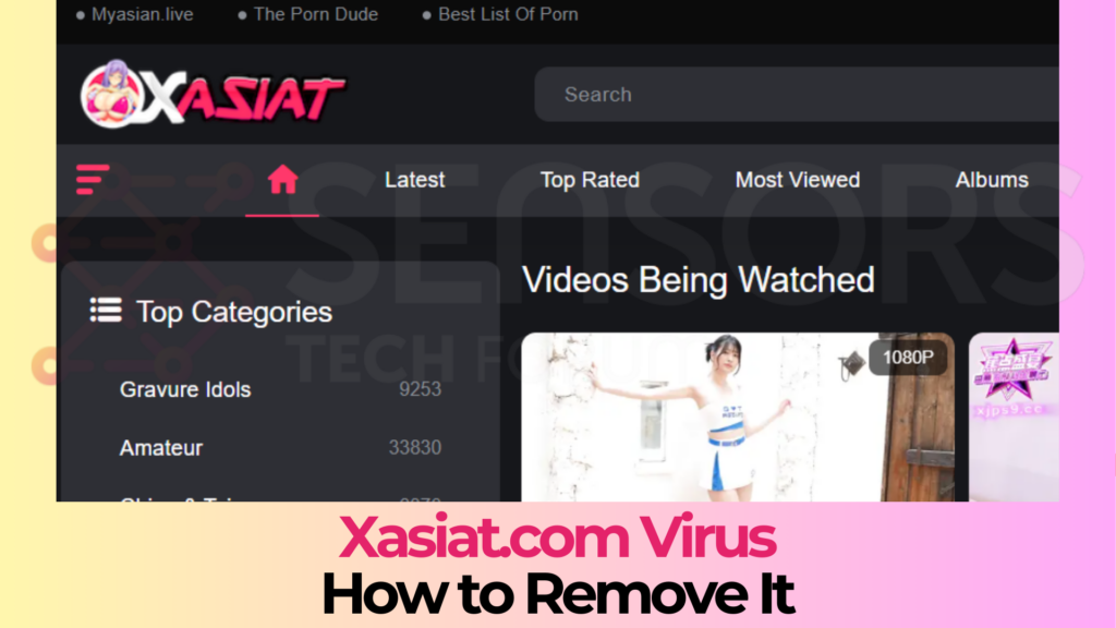 Xasiat.com Redirects Virus - How to Remove It