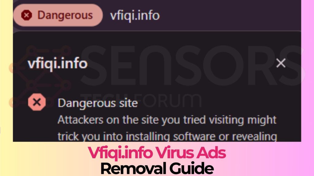 Vfiqi.info Pop-ups Virus - How to Remove It 