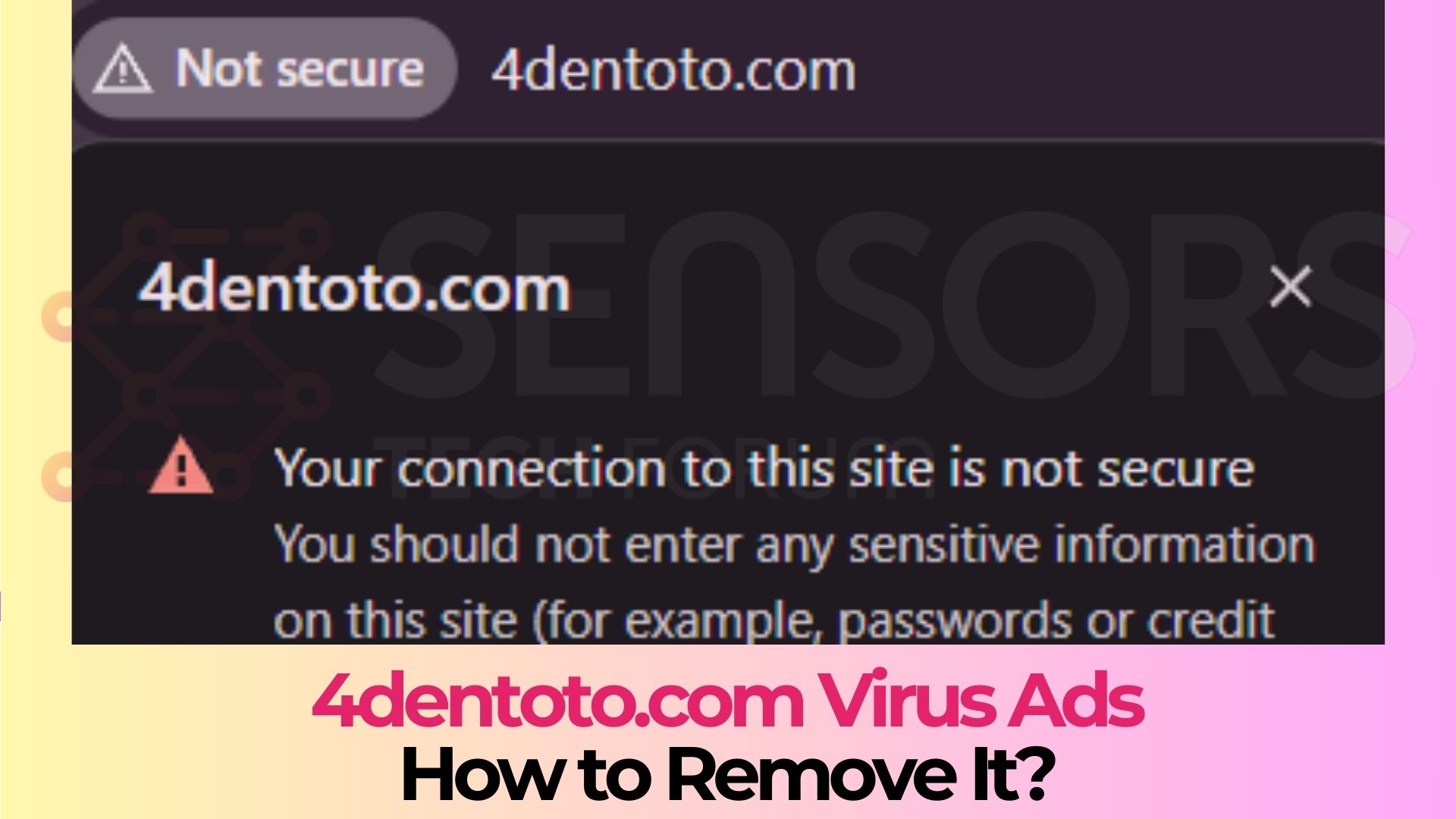 4dentoto.com Ads Virus - How to Remove It [Guide]