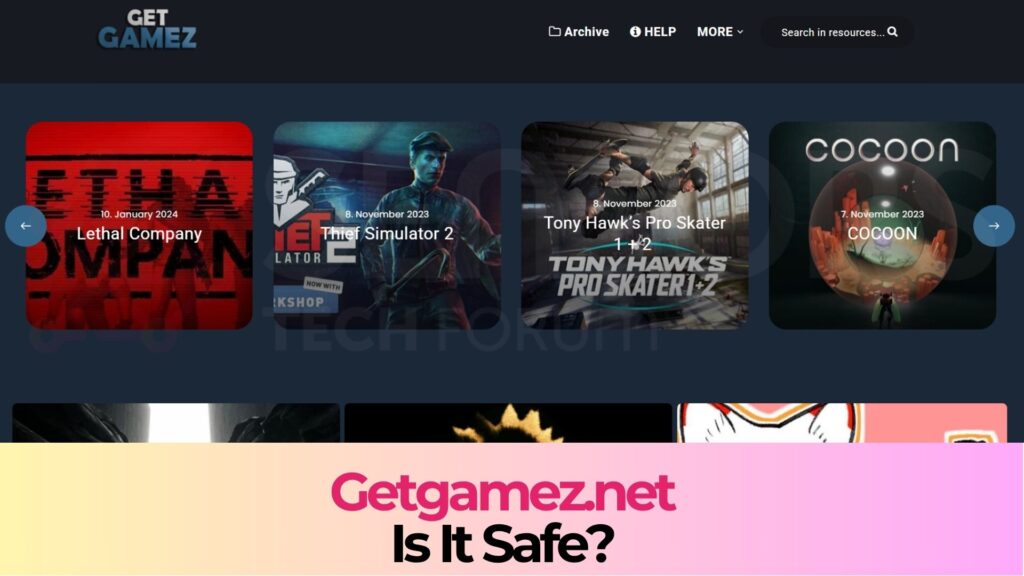 Getgamez.net - Is It Safe?