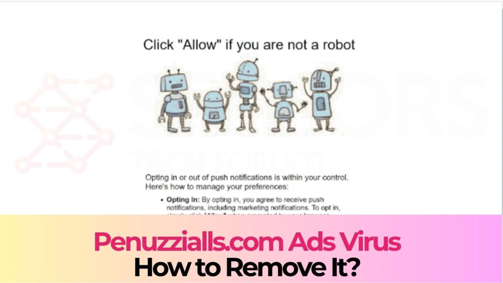 Penuzzialls.com Ads Virus - Removal Steps