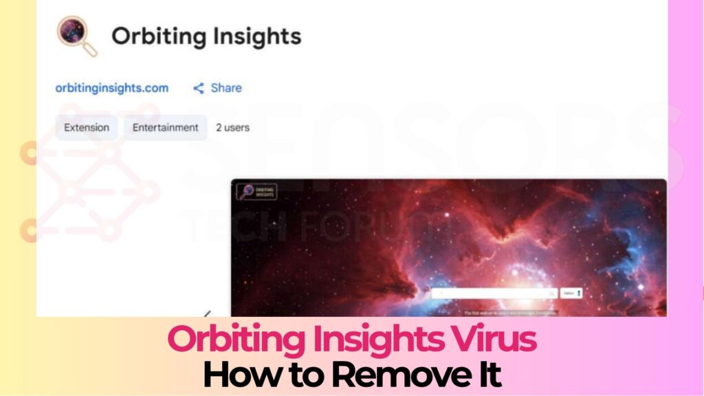 Orbiting Insights Virus Ads - How to Remove It