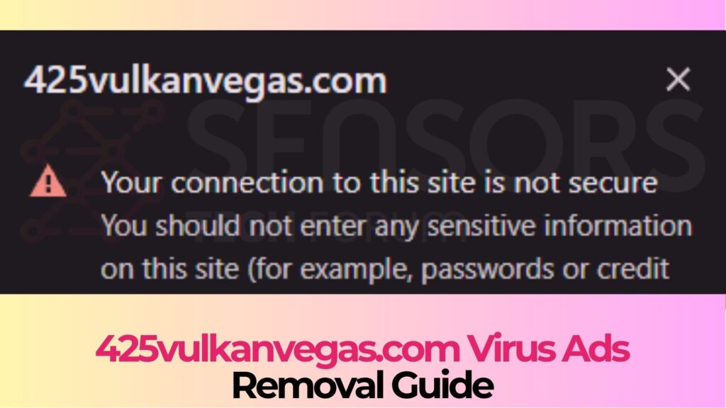 Vulkanvegas-Entfernungsanleitung 425vulkanvegas removal guide