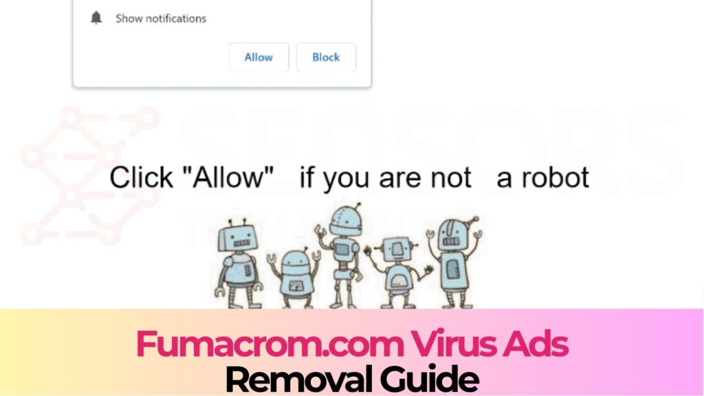 Fumacrom.com pop op-vinduer Malware Fumacrom.com Pop-ups Malware - Removal Steps