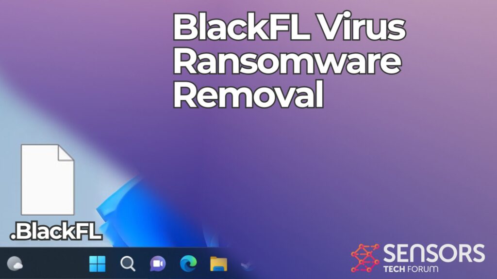 BlackFL Virus Ransomware [.BlackFL Files] Removal + Fix