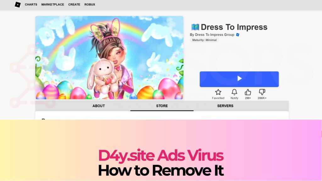 Malware pop-up D4y.site D4y.site Pop-ups Malware - Removal Guide