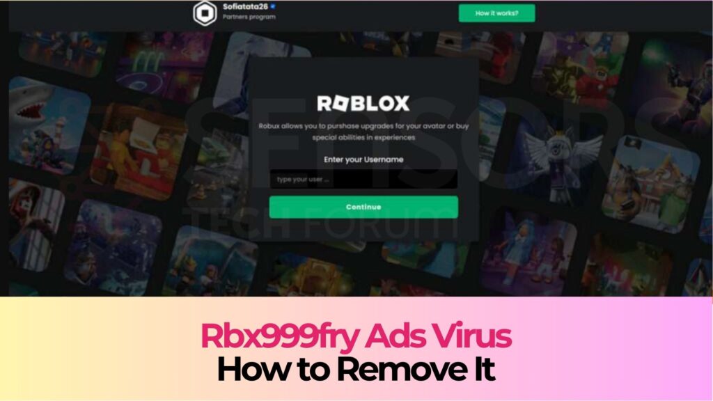 Rbx999fry Redirect Scam - How to Remove It