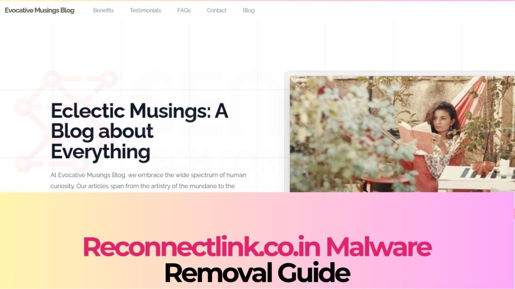 Reconnectlink.co.in Pop-ups Virus