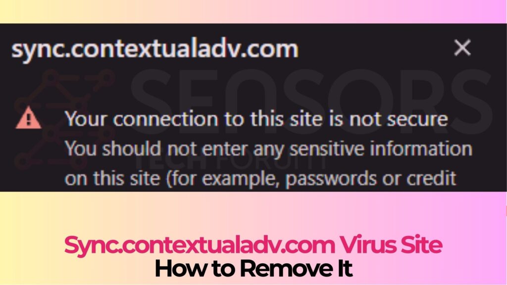 Anleitung zum Entfernen der Adware Sync.contextualadv.com