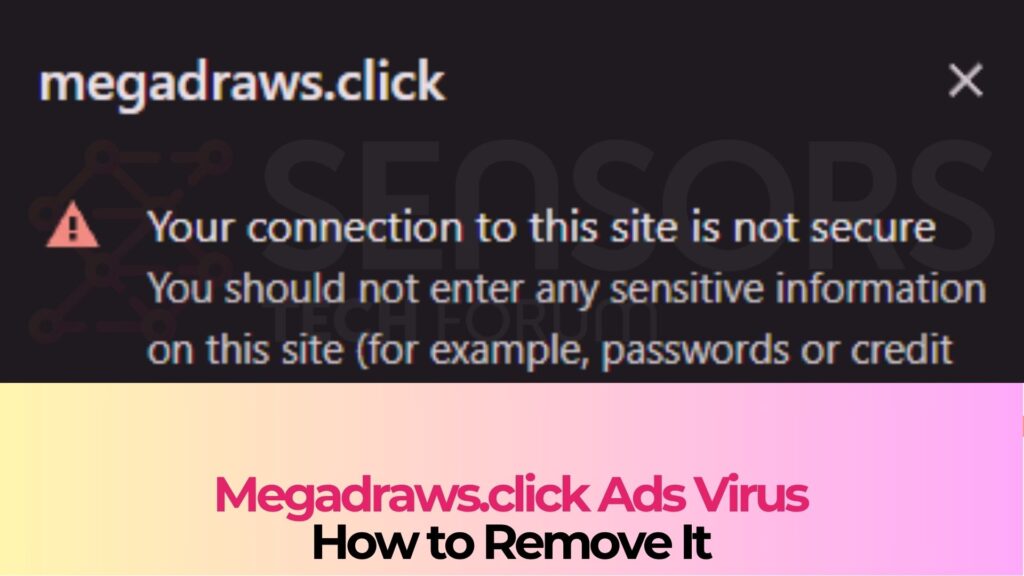 Megadraws.click Virus Pop-ups - Removal Guide