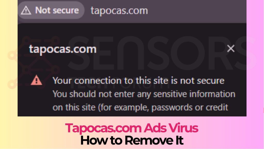 Tapocas.com Scam Redirects - Removal Guide [Fix]