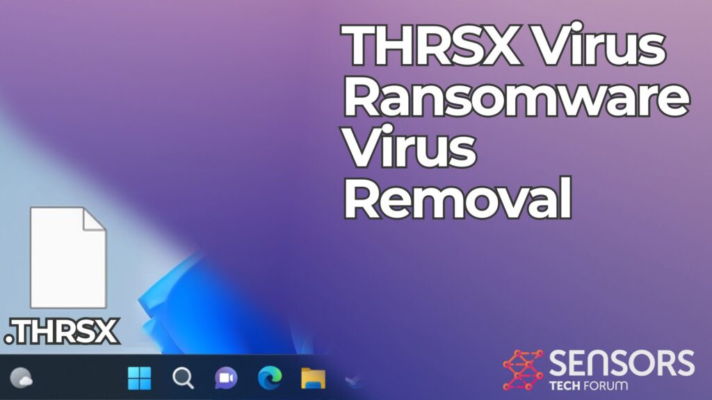 THRSX Virus Ransomware [.THRSX Files] - Removal Guide