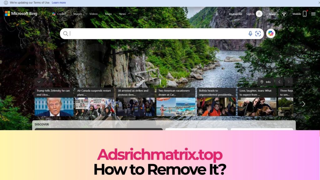 Adsrichmatrix.top Pop-ups Virus - Removal Guide