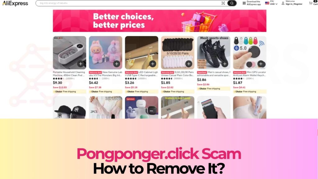 pongponger.click virus ads remvoal