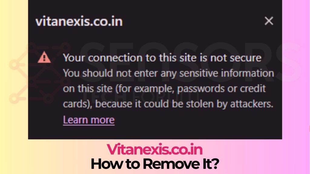 Vitanexis.co.in - Is It Safe?