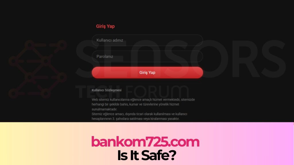 bankom725.com – Is It Safe?