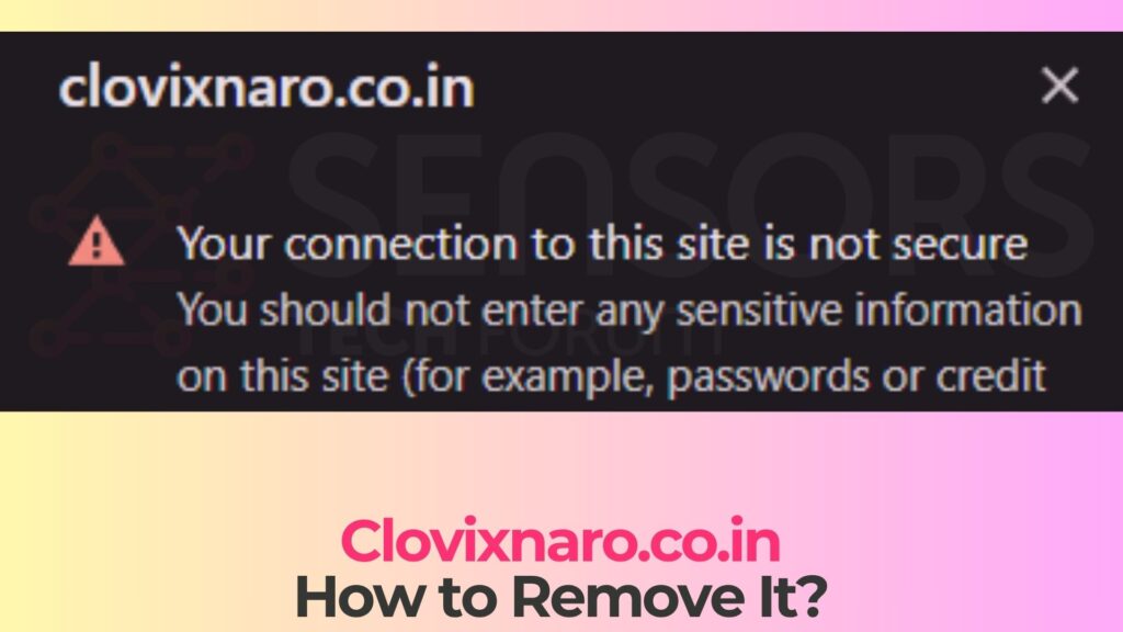 Clovixnaro.co.in Pop-ups Malware