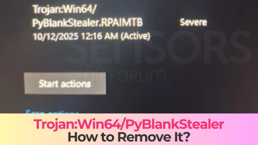 Trojan:Win64/PyBlankStealer