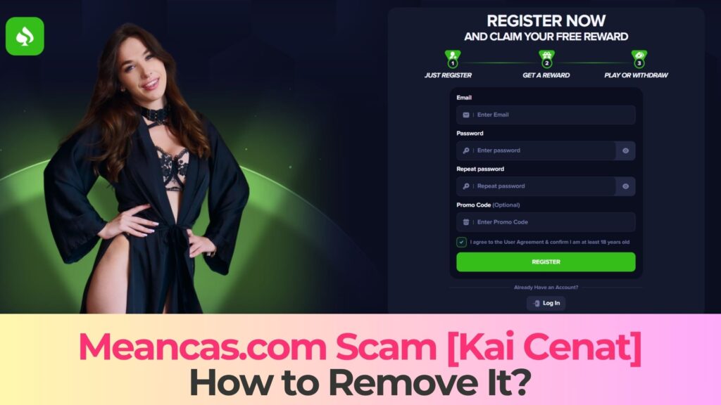 Guide til fjernelse af maencas.com-svindelvirus til Kai Cenat maencas.com scam virus removal guide kai cenat