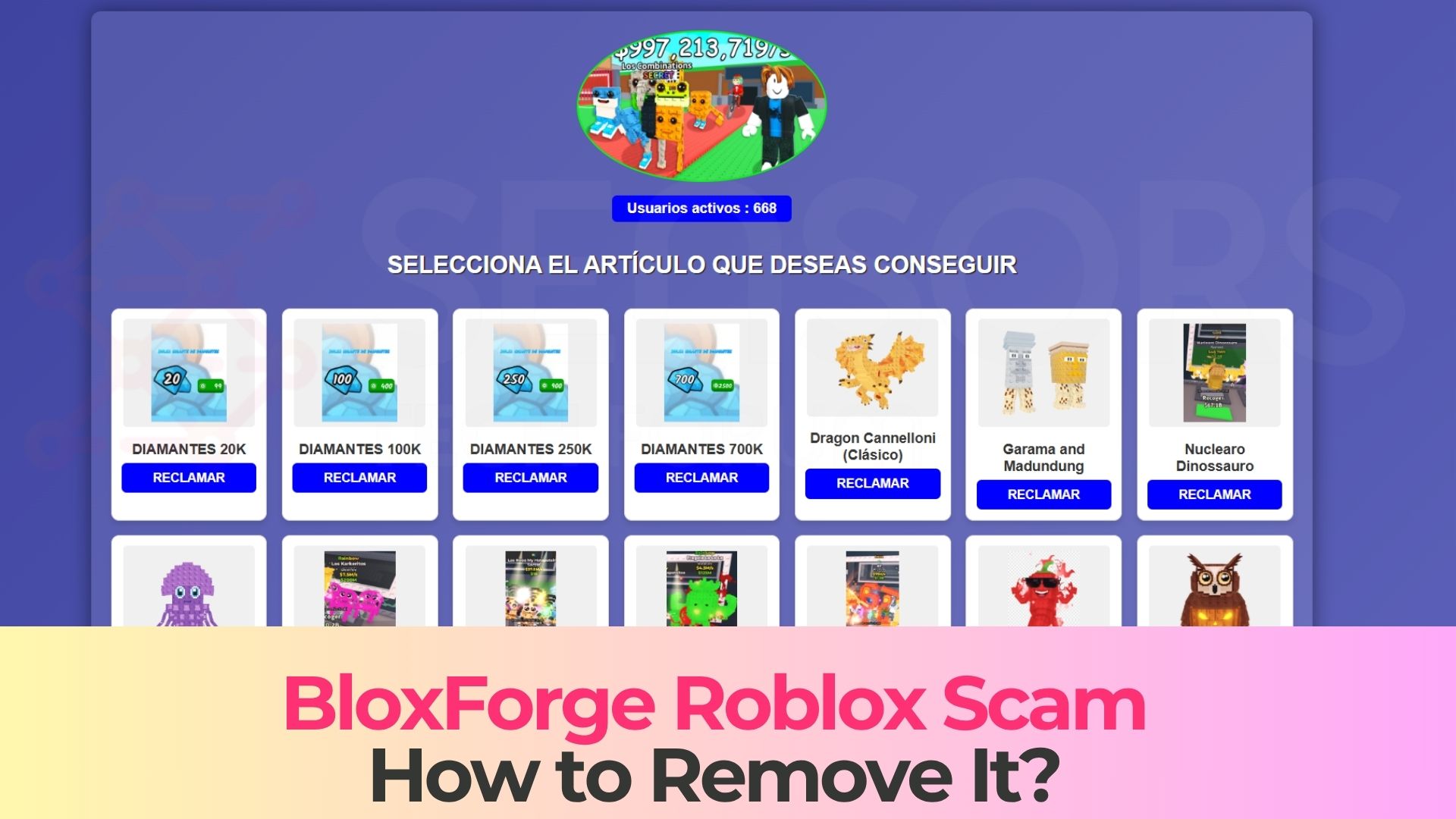 Arnaque BloxForge sur Roblox- Est-ce sûr? [résolu] - Comment, Forum sur ...
