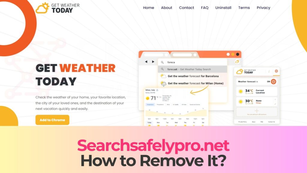Searchsafelypro.net Virus Redirects - Removal Guide