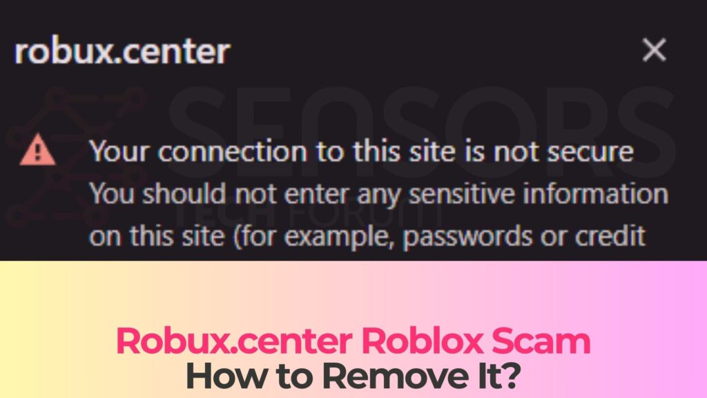 robux.center roblox virus removal guide
