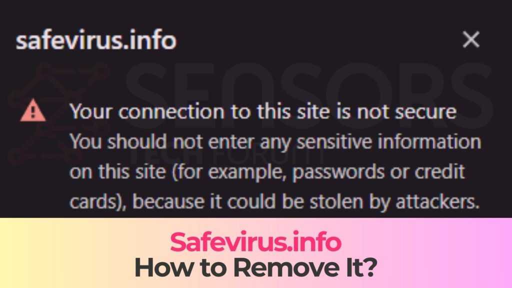 safevirus.info removal guide