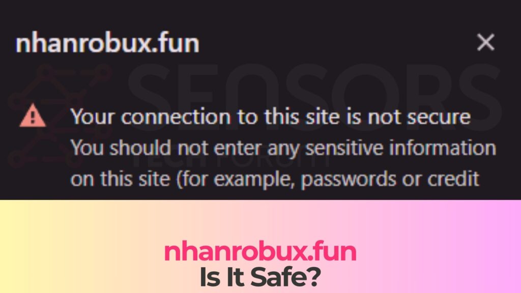 nahnrobux.fun is it safe