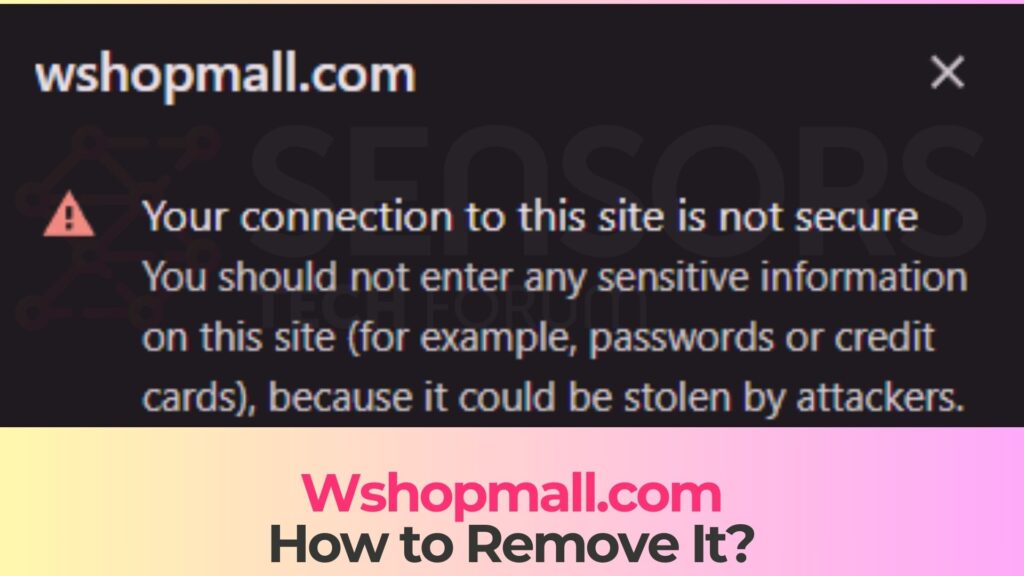 wshopmall.com removal guide